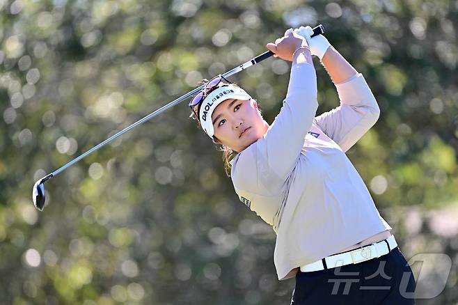 유해란. ⓒ AFP=뉴스1