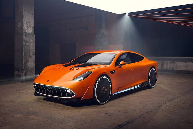 메르세데스-벤츠의 고성능 스포츠카인 AMG GT XX 콘셉트카./메르세데스-벤츠 코리아 제공