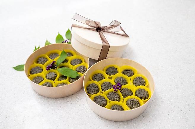 인삼 쿠킹 클래스에서 만든 인삼 디저트