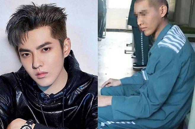 중국에서 성폭행 혐의로 징역 13년을 받아 복역 중인 아이돌그룹 엑소 출신 가수 크리스 우(우이판·吳亦凡)가 교도소에서 다른 수용자에 의해 살해당했다는 주장이 나왔다. 이에 대해 중국 경찰은 "사실무근"이라고 반박했다. /사진=크리스 인스타그램, 웨이보 캡처