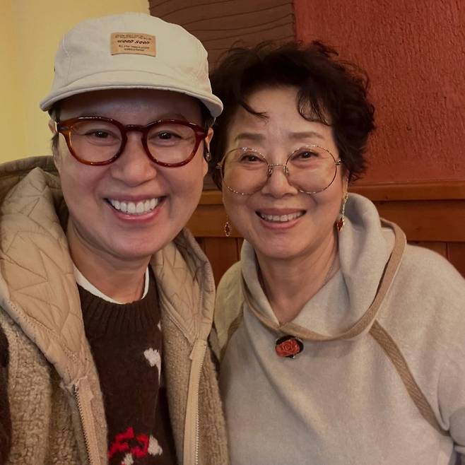 선우용여가 유방암 투병 중인 박미선을 챙겼다. /사진=인스타그램 갈무리