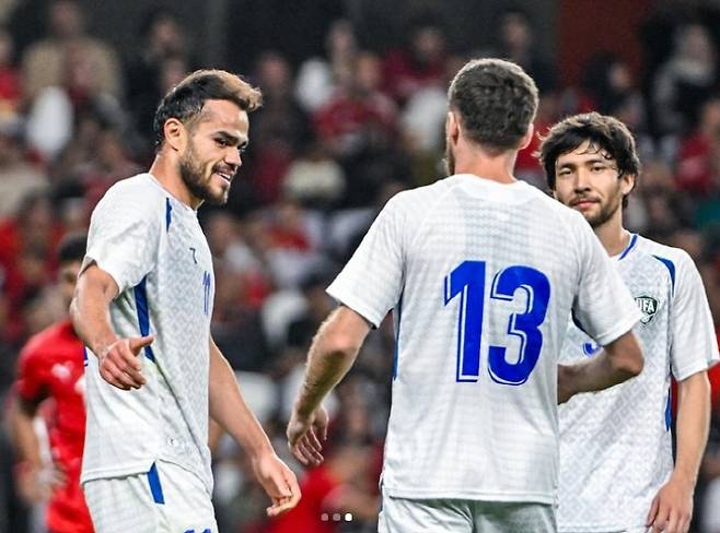 우즈벡축구협회 SNS