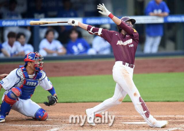 키움 히어로즈 시절 이정후./마이데일리