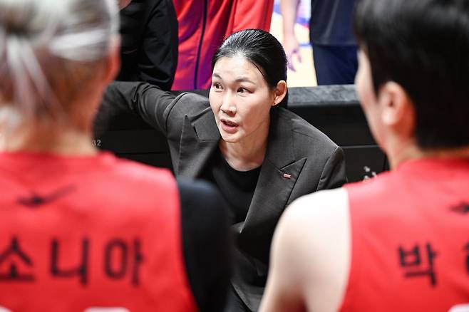 BNK 박정은 감독. 사진제공=WKBL