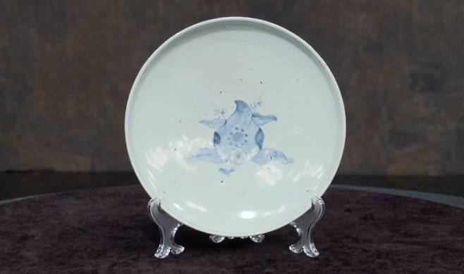 '진품명품' 청화백자 접시