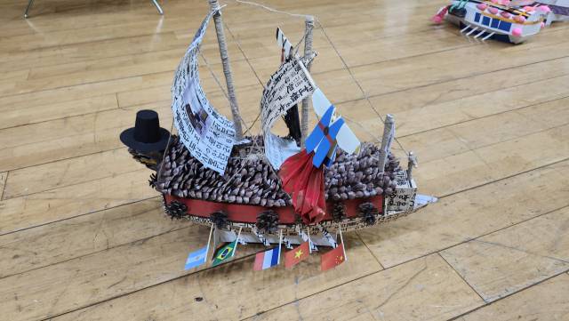 탐구창작거북선. 과학기술정보통신부장관상 노지후(동두천 신천초 2학년) 파주시 제공