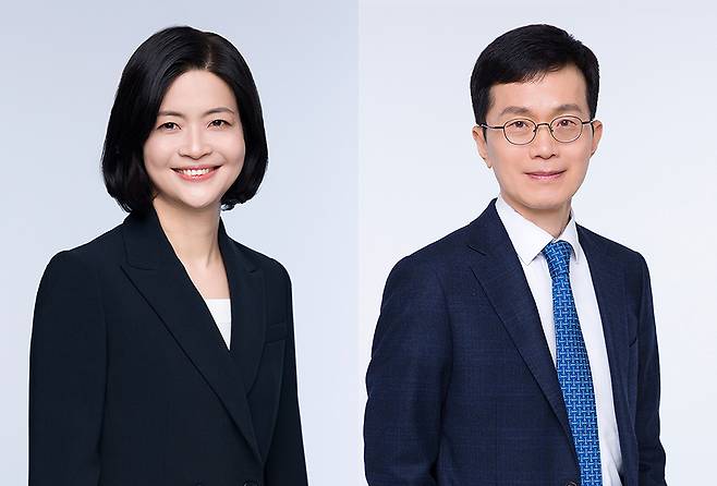 법무법인 세종의 미래상속센터 센터장 프로필. 왼측부터 권양희 변호사와 정영민 회계사./사진제공=법무법인 세종