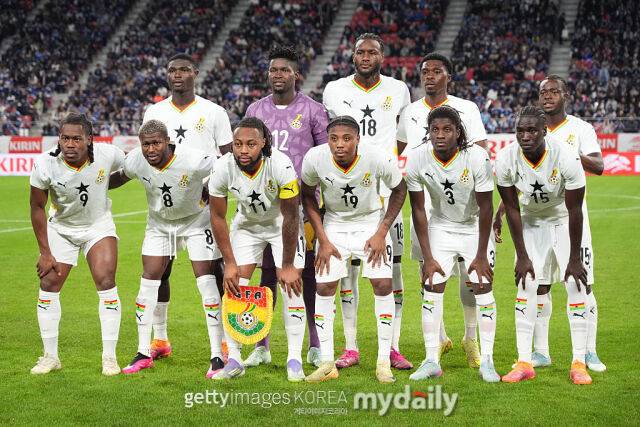 가나 국가대표팀/게티이미지코리아