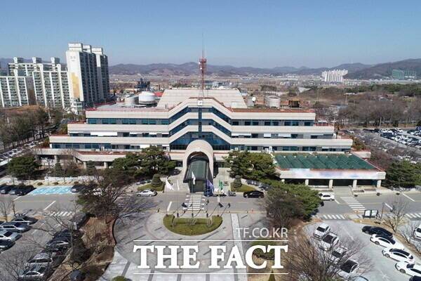 아산시청 전경. /아산시