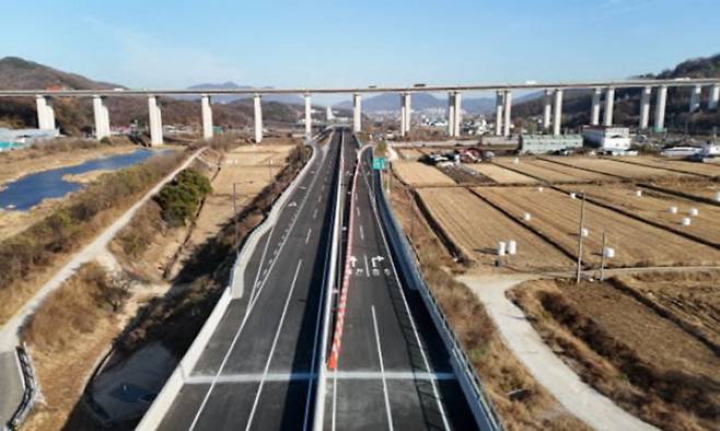 충주시 대소원면 신촌IC 전경.(충주시 제공)