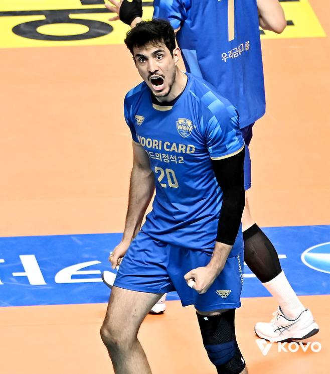 아라우조. 사진 | 한국배구연맹