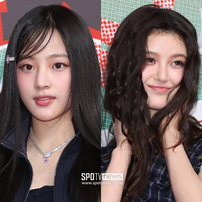 ▲ 뉴진스 민지(왼쪽), 다니엘. ⓒ곽혜미 기자