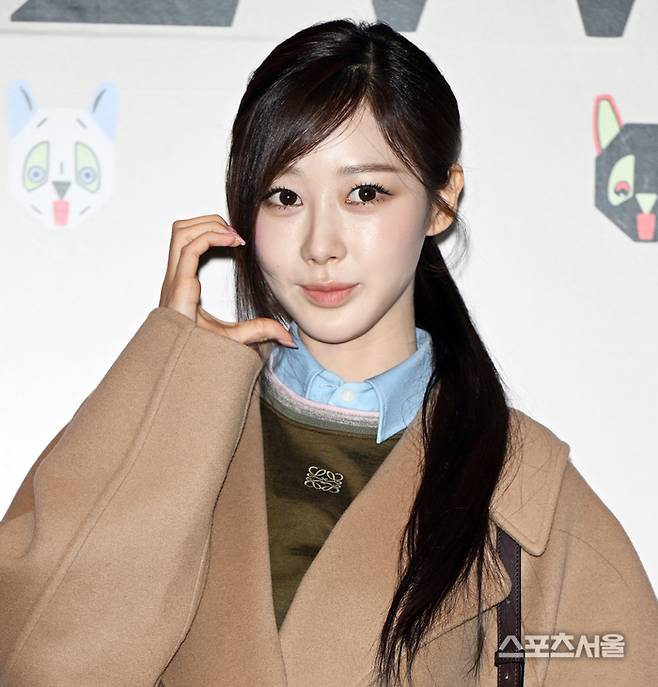 에스파 지젤이 글로벌 럭셔리 브랜드 로에베(LOEWE) 행사에 참석해 차별화된 레이어드 룩으로 시선을 사로잡았다. 이주상기자 rainbow@sportsseoul.com
