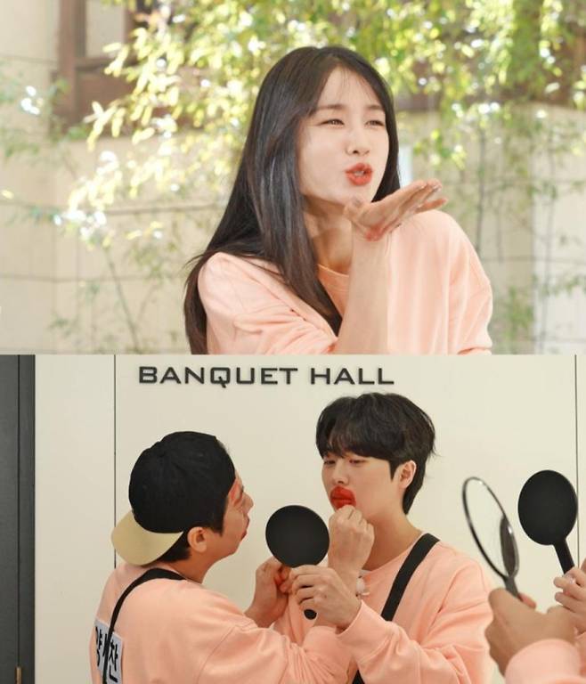 ‘런닝맨’ 안은진, 입술 도장 수집까지… 못 말리는 ‘예능 열정’