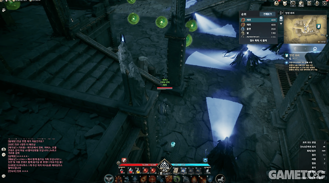 술래잡기가 생각나는 망령 회피. (사진= 서동규 객원기자)