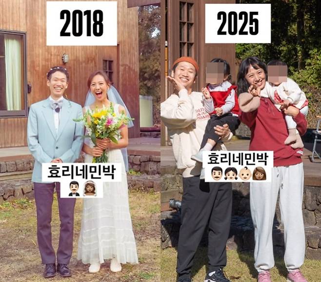 사진=박은우·위아름 부부 SNS