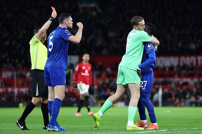 퇴장 엔딩. AFP연합뉴스