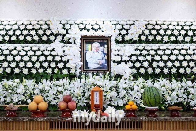 배우 故 이순재 서울아산병원 장례식장/사진공동취재단