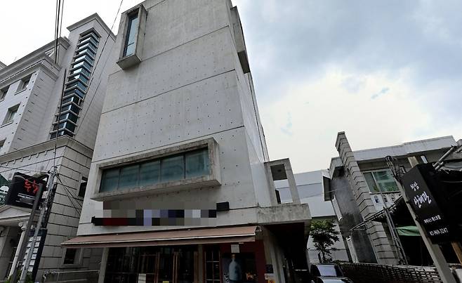 장우혁 소속사 건물. /사진=네이버 지도