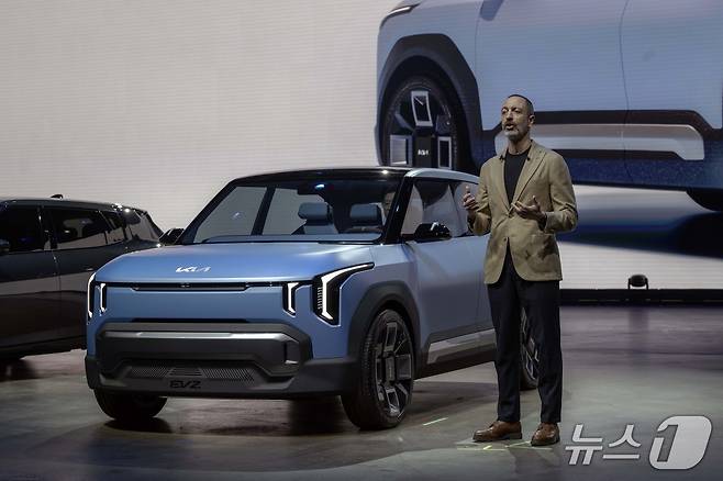 기아가 2025년 2월 공개한 EV2 콘셉트 모습./뉴스1 이동희 기자
