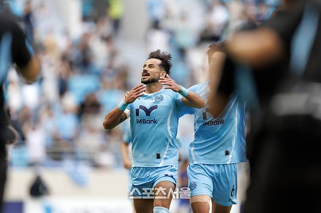대구iM뱅크파크/ K리그1/ 대구FC vs 울산HDFC/ 대구 세징야 득점/ 골 세레머니/ 사진 김재훈