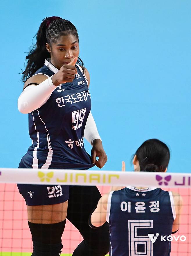 도로공사 모마. 사진제공=KOVO