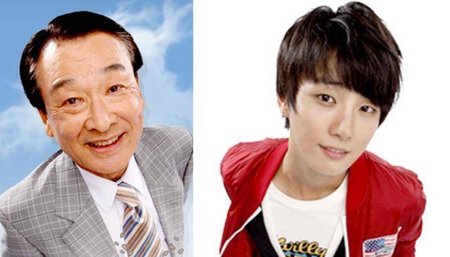 '지붕 뚫고 하이킥'에서 호흡을 맞춘 이순재와 윤시윤. MBC 제공