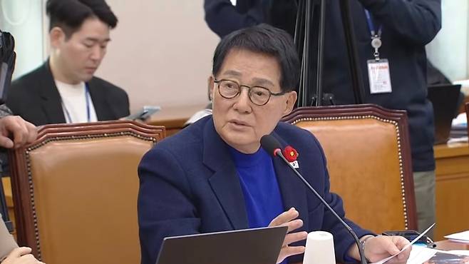 박지원 의원. (SBS 캡처)