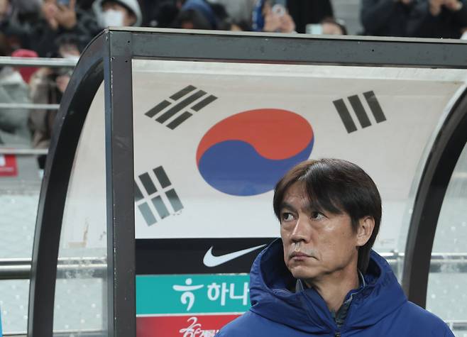 홍명보 축구대표팀 감독. 연합뉴스