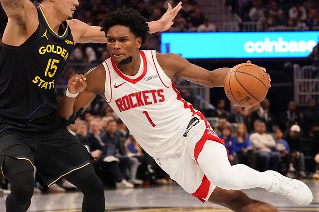 돌파하는 아멘 톰슨. 샌프란시스코 | Imagn Images연합뉴스