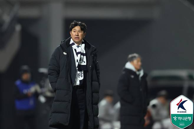 김도균 서울 이랜드 감독. /사진=한국프로축구연맹 제공