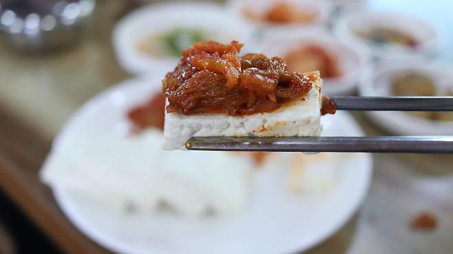 두부김치