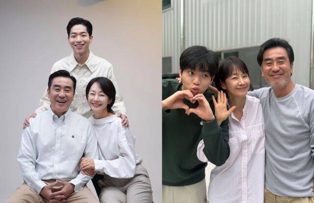 배우 류승룡, 명세빈, 차강윤 / 류승룡 인스타그램