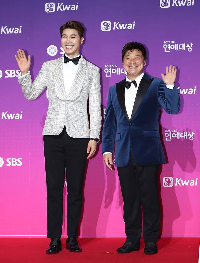 ▲ 박수홍(왼쪽)과 윤정수. 출처| 스포티비뉴스DB