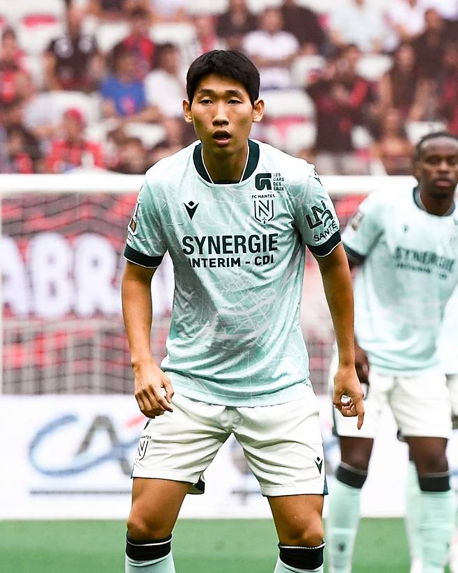 FC낭트로 임대 이적해 뛰고 있는 홍현석. /사진=리그1 플러스 SNS 캡처