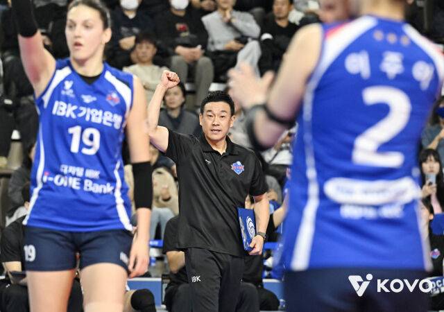 IBK기업은행 여오현 감독대행./KOVO