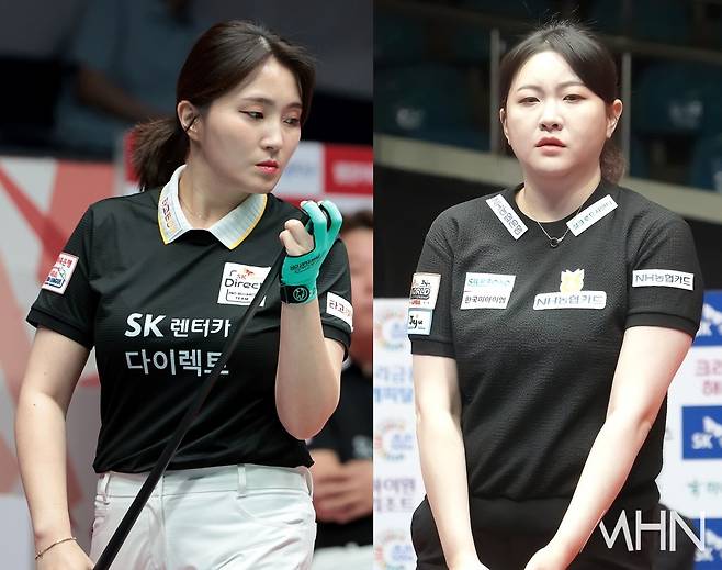 SK렌터카 강지은-NH농협카드 김민아(우측)