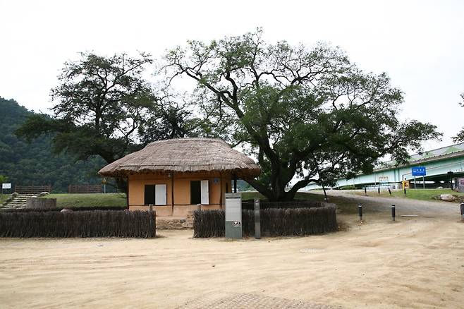 예천군 풍양면 삼강리에 위치한 삼강나루 주막(삼강주막). <예천군 제공>