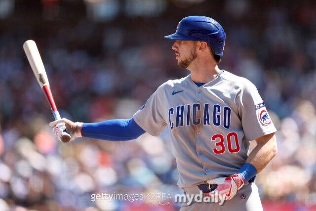 시카고 컵스 시절의 카일 터커./게티이미지코리아