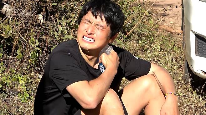 방송인 기안84가 남아공 ‘빅5 마라톤’에 도전하는 과정을 담은 MBC 예능 ‘극한84’ 7일 방송 한 장면. 사진 MBC