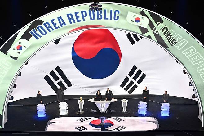 2026 북중미 월드컵 조 추첨식 | AFP연합뉴스