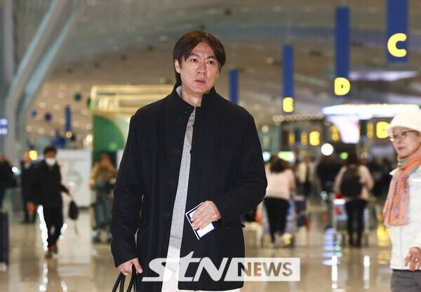 한국 축구 대표팀 홍명보 감독. /사진=뉴시스