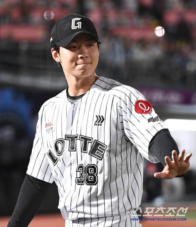 롯데 홍민기. 스포츠조선DB