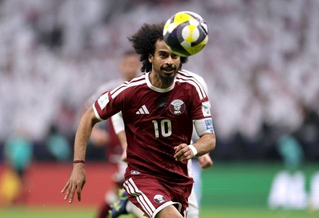 카타르 에이스 아피프, 그러나 아랍컵에선 영웅이 되지 못했다. 사진=REUTERS=연합뉴스