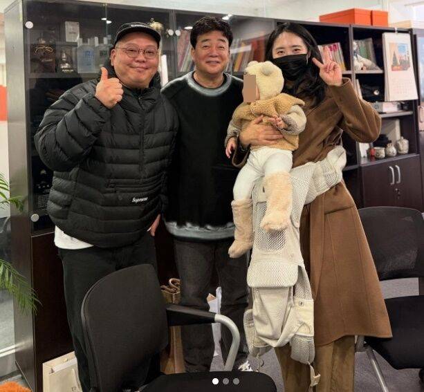 백종원, 권창훈 씨 가족./소셜미디어