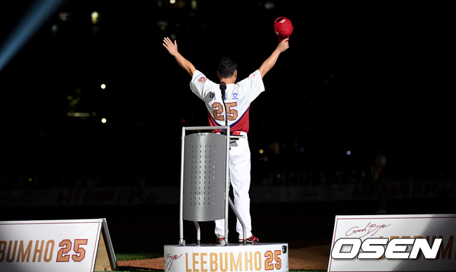 KIA 이범호 은퇴식./OSEN DB