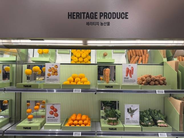 하우스오브신세계 청담 식품관 투웰브/사진=김다이 기자 @neverdie