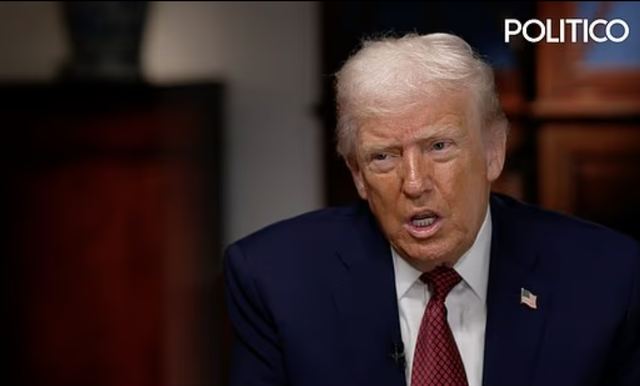 인터뷰 영상 갈무리. POLITICO