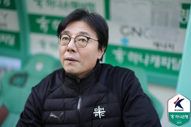 황선홍 대전하나시티즌 감독. 사진=프로축구연맹