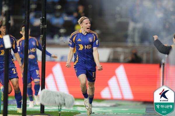 울산HD에서 활약했던 루빅손. /사진=한국프로축구연맹